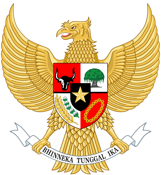 Staatswappen der Republik Indonesien